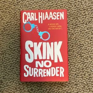 CARL HIAASEN SKINK No Surrender hardback book good condition
